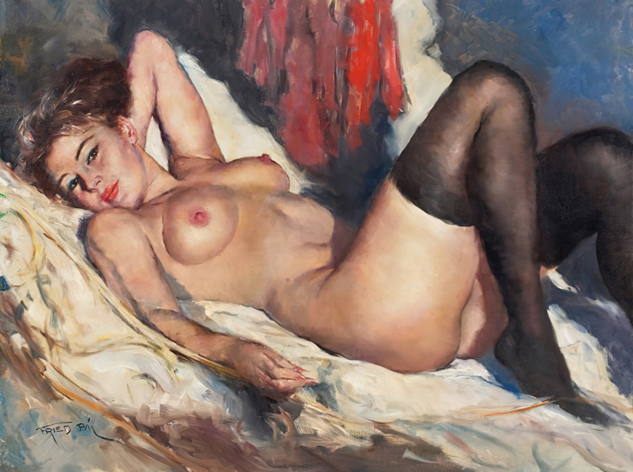 художник рисует на голых женщинах фото 79