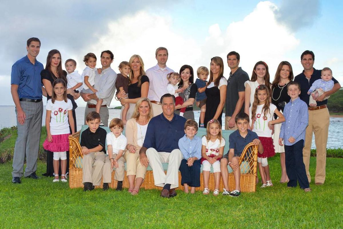 Митт Ромни семья