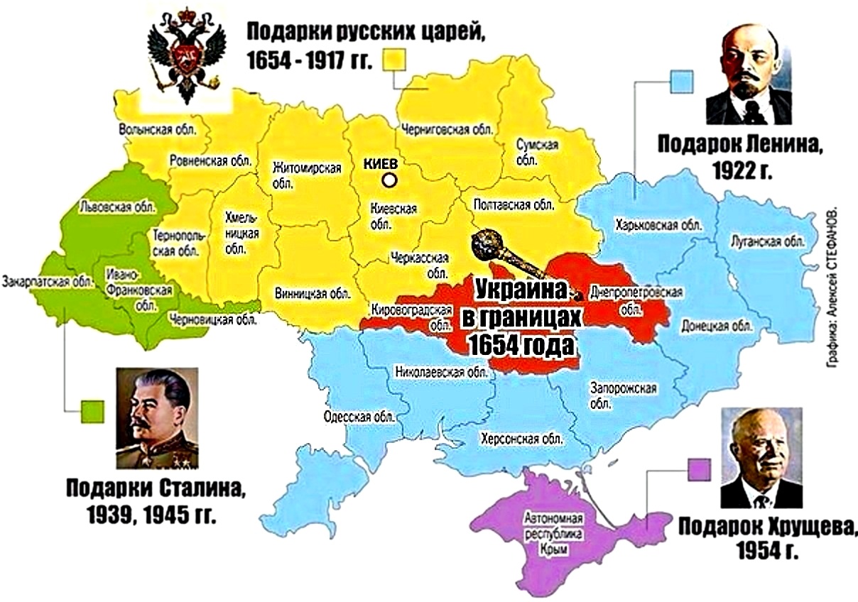Территория Украины в 1917 году карта