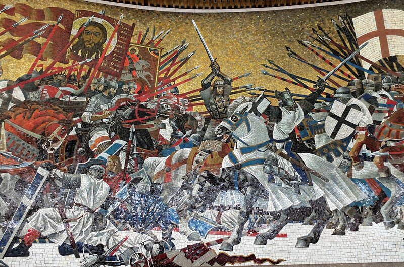 Победа русских войск в ледовом побоище. Ледовое побоище 1242.