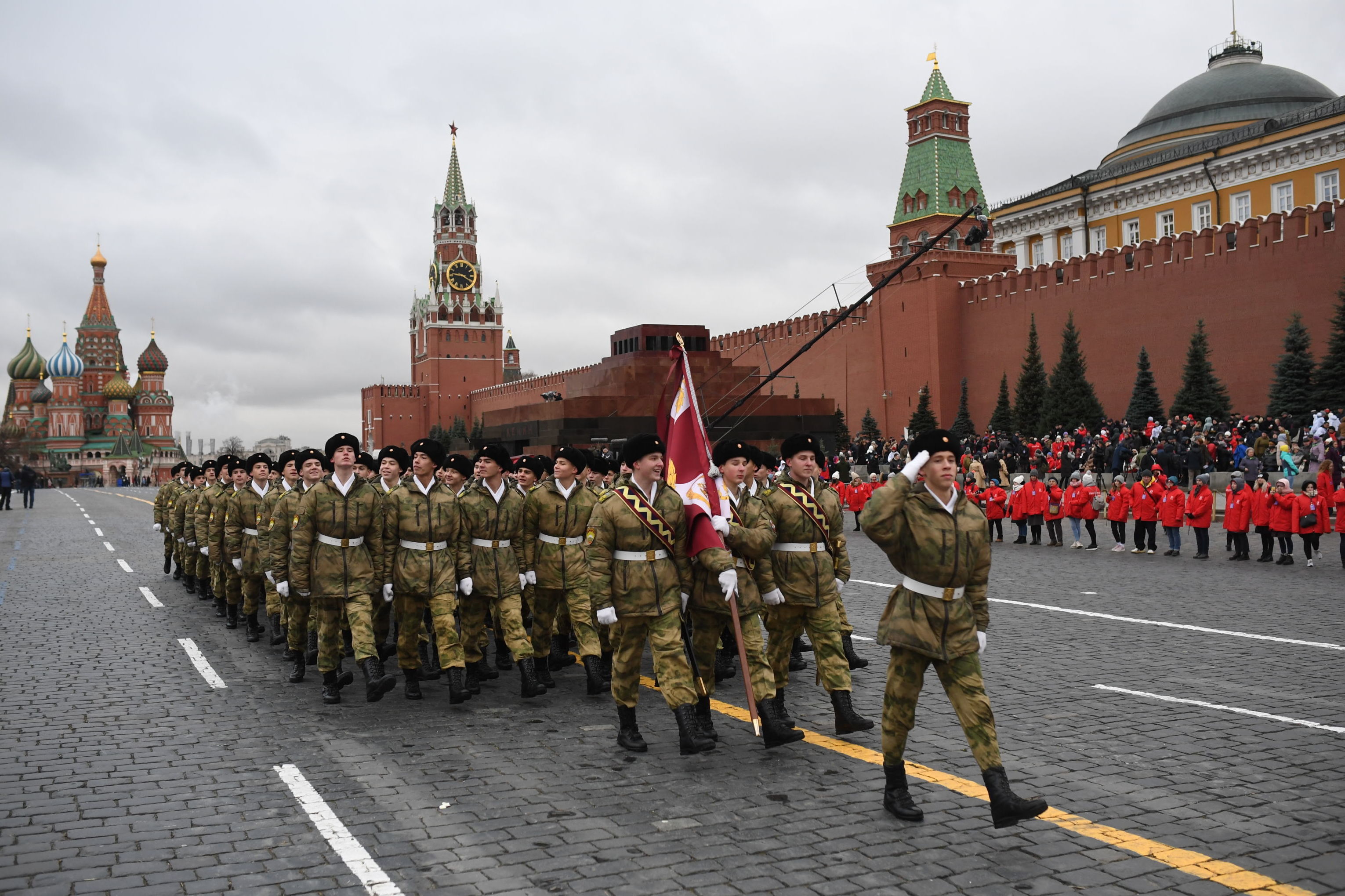 парад войск на красной площади
