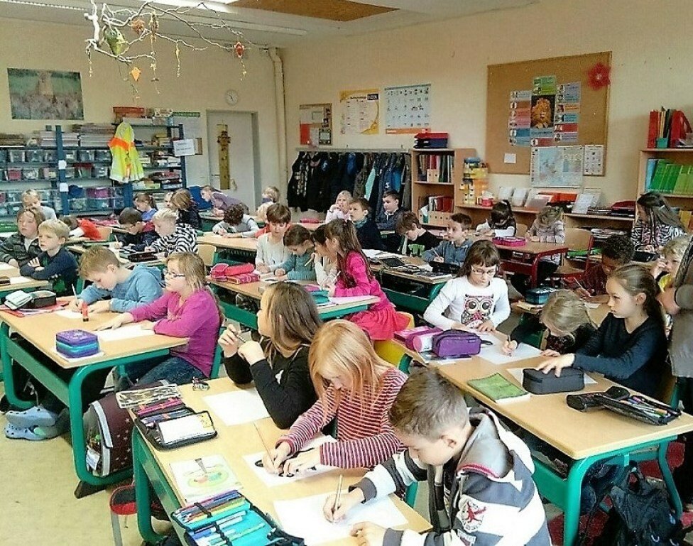 В немецких школах дети