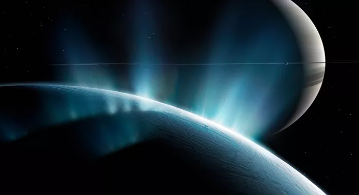 Метан на спутнике Сатурна Энцеладе может свидетельствовать о наличии жизни