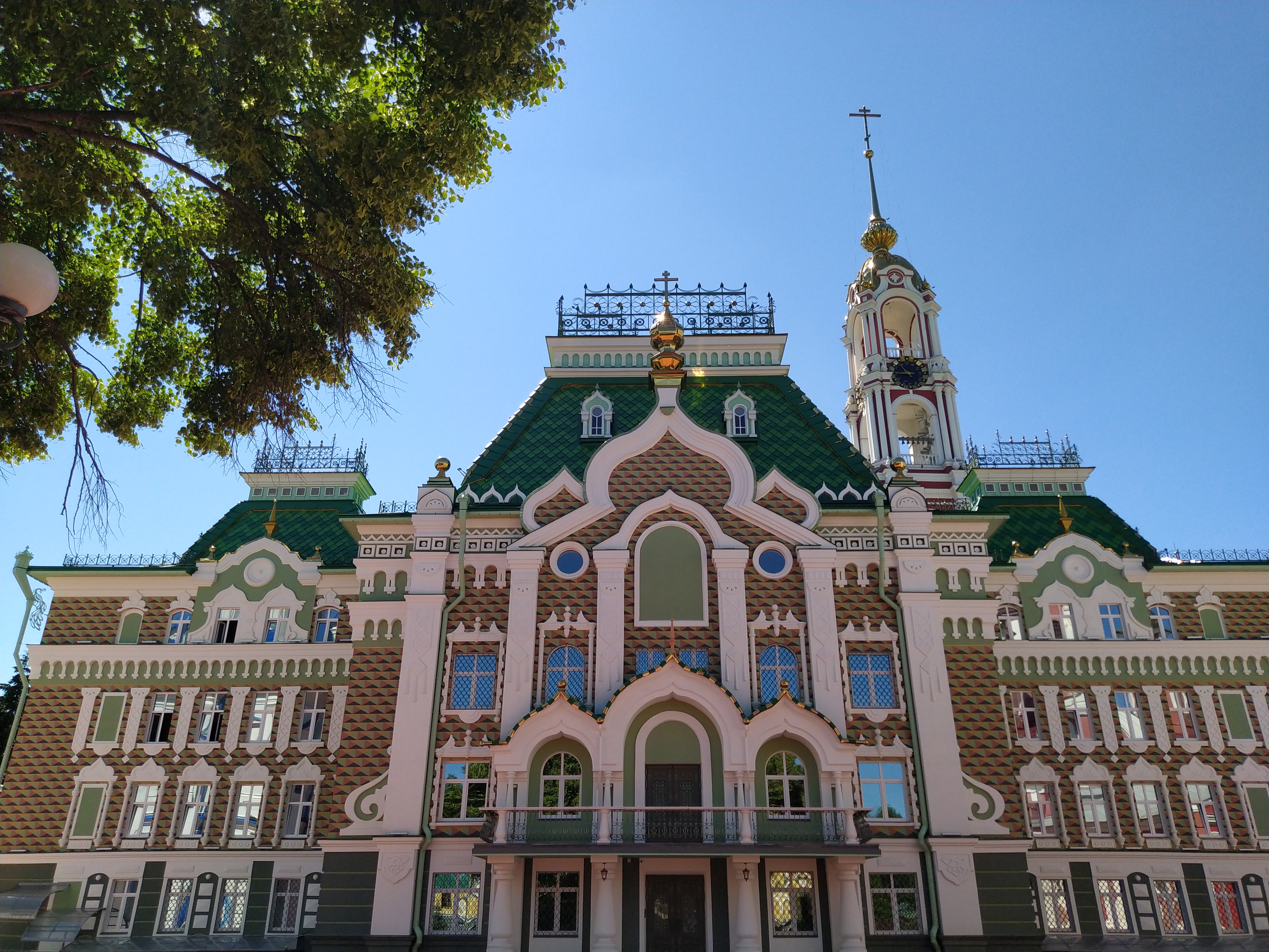 Тамбов за 1 день. Город Тамбов. Здание семинарии в Тамбове