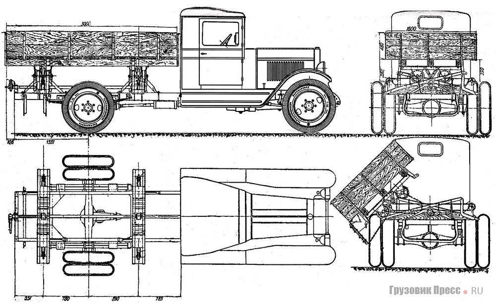 Какая грузоподъемность автомобиля газ аа