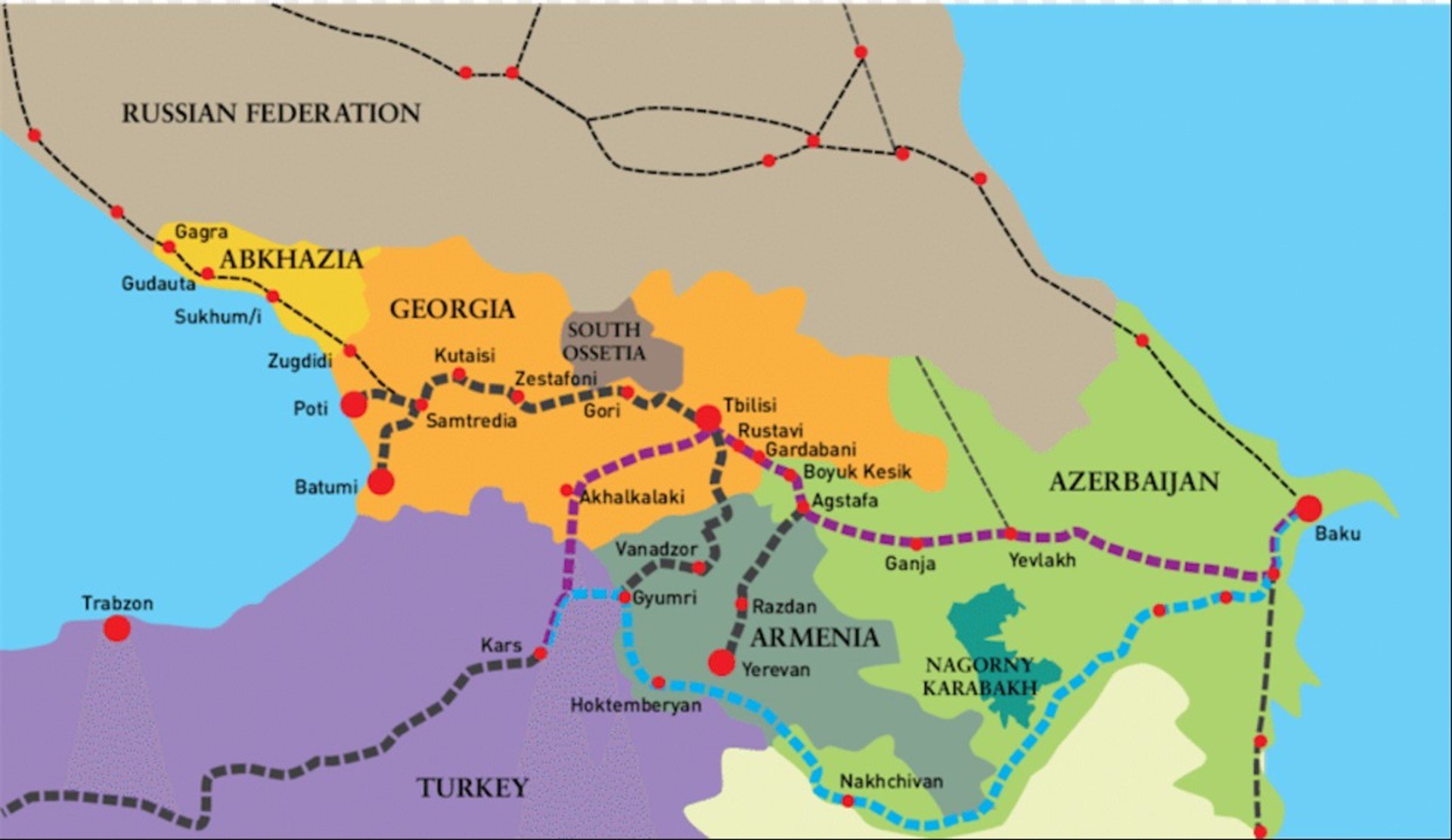 Схема азербайджан