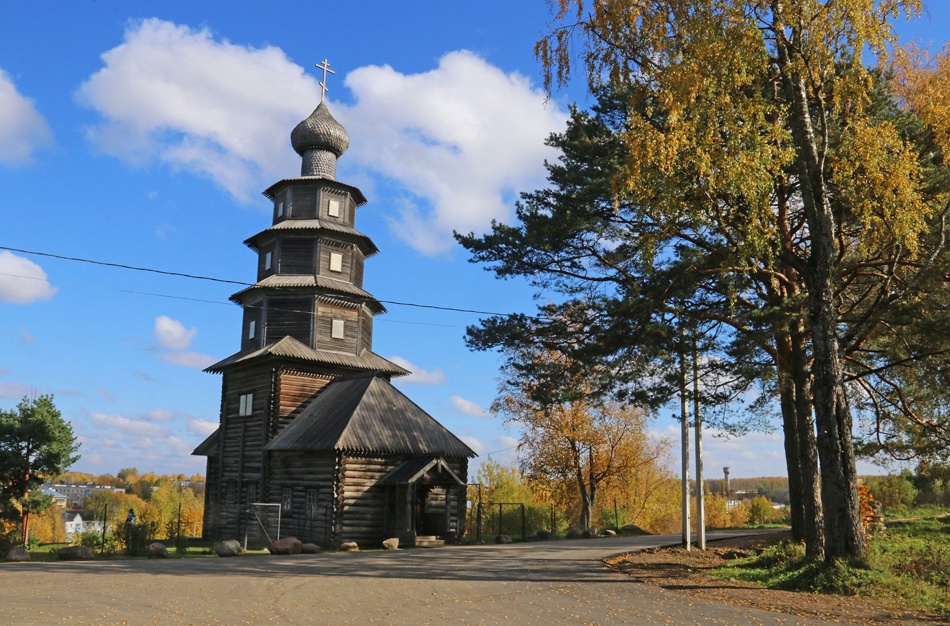 Старо Вознесенская деревянная Церковь Торжок