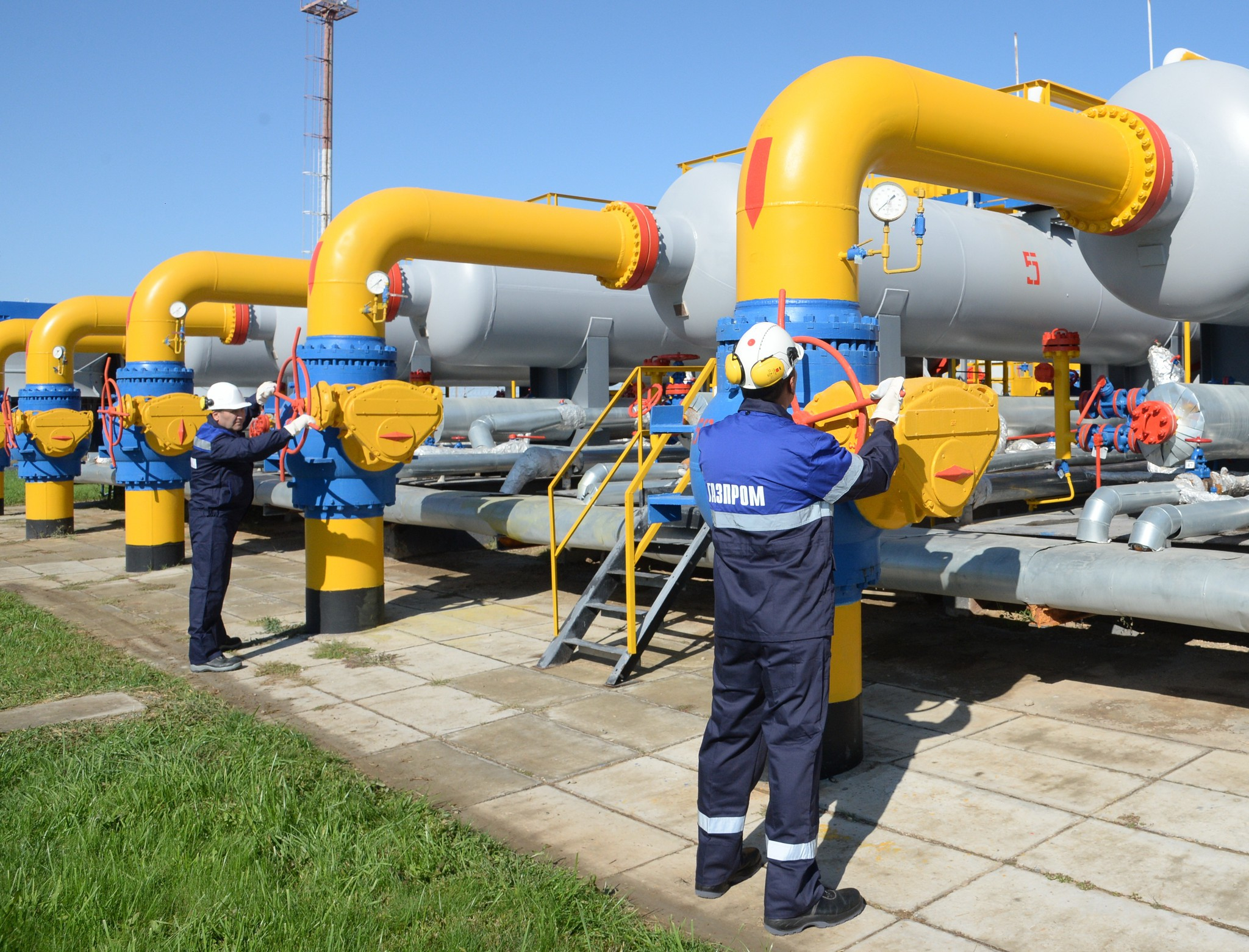 Газовая станция Газпром