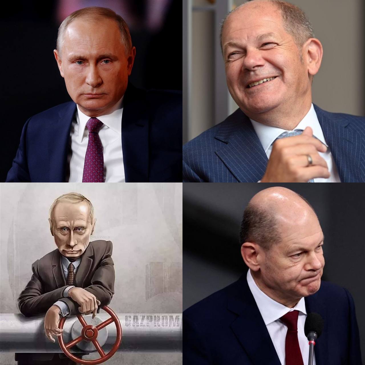 Путин и ГАЗ Мем