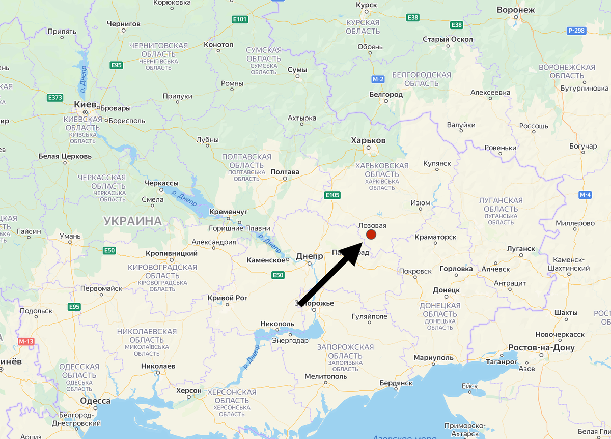 Расстояние от границы украины до нижнего новгорода