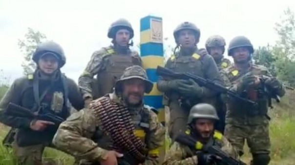 Как ВСУшники на границу с Россией выходили