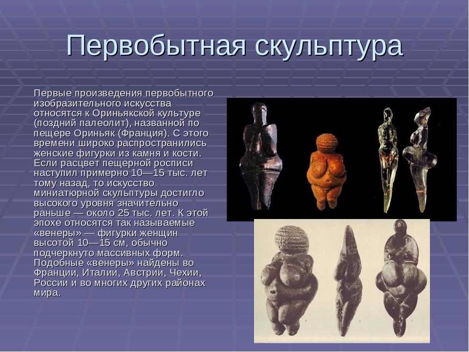 Небольшие 5 15 см статуэтки женщин относящиеся к образцам искусства палеолита это палеотические