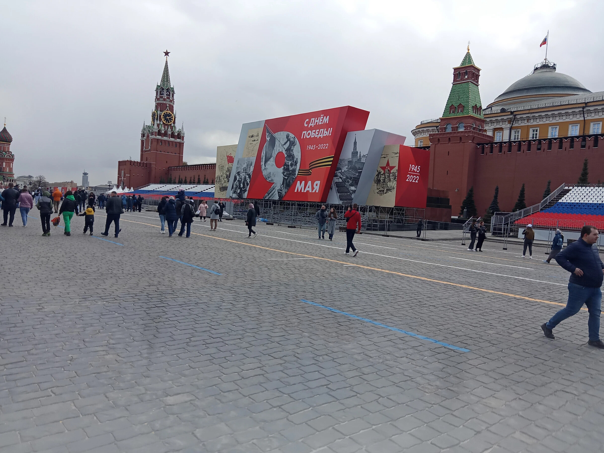 Драпировка мавзолея Ленина