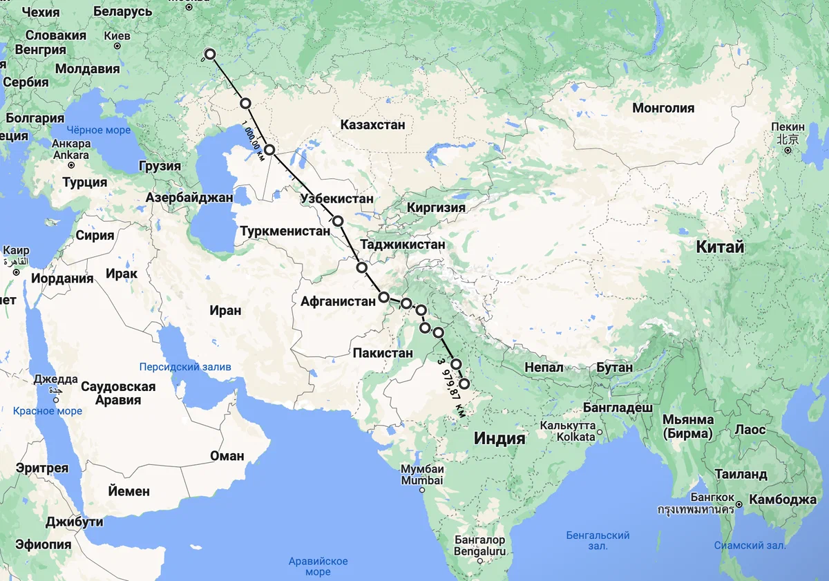 Дождались. Россия отправила первые товары в Индию через Иран