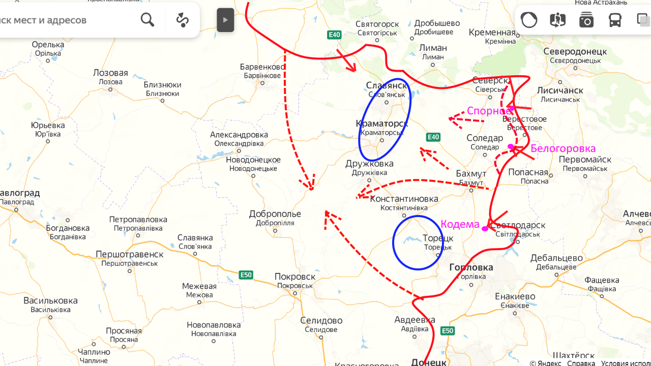 Карта боевых действий под харьковом на сегодня