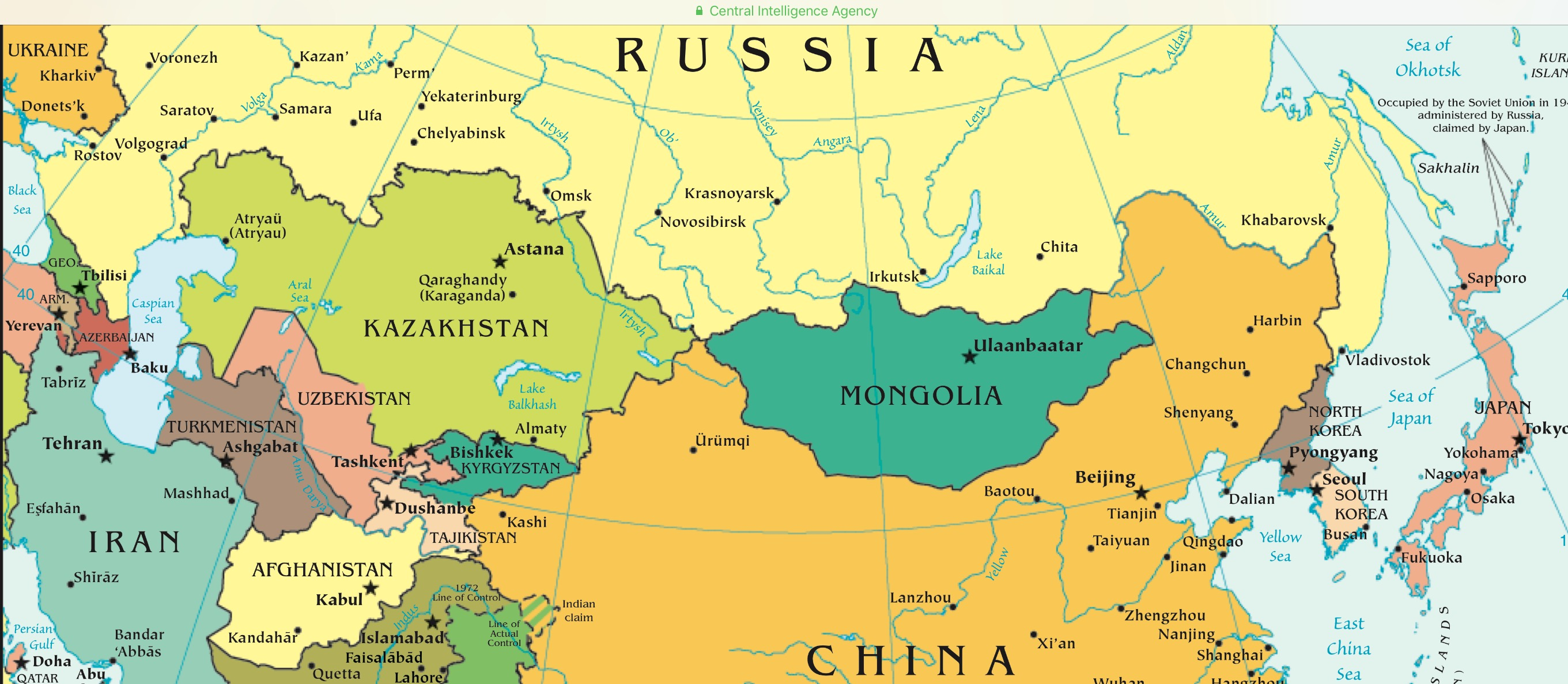 Киргизия сухопутная граница с россией. Карта России Монголии и Китая. Граница Китай Монголия Россия карта. Россия Монголия Китай Казахстан карта. Карта центральной Азии и Монголии.