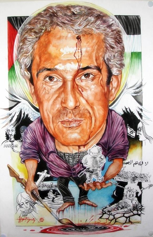 35 лет назад «Израиль» убил в Лондоне палестинского художника Наджи аль-Али 5