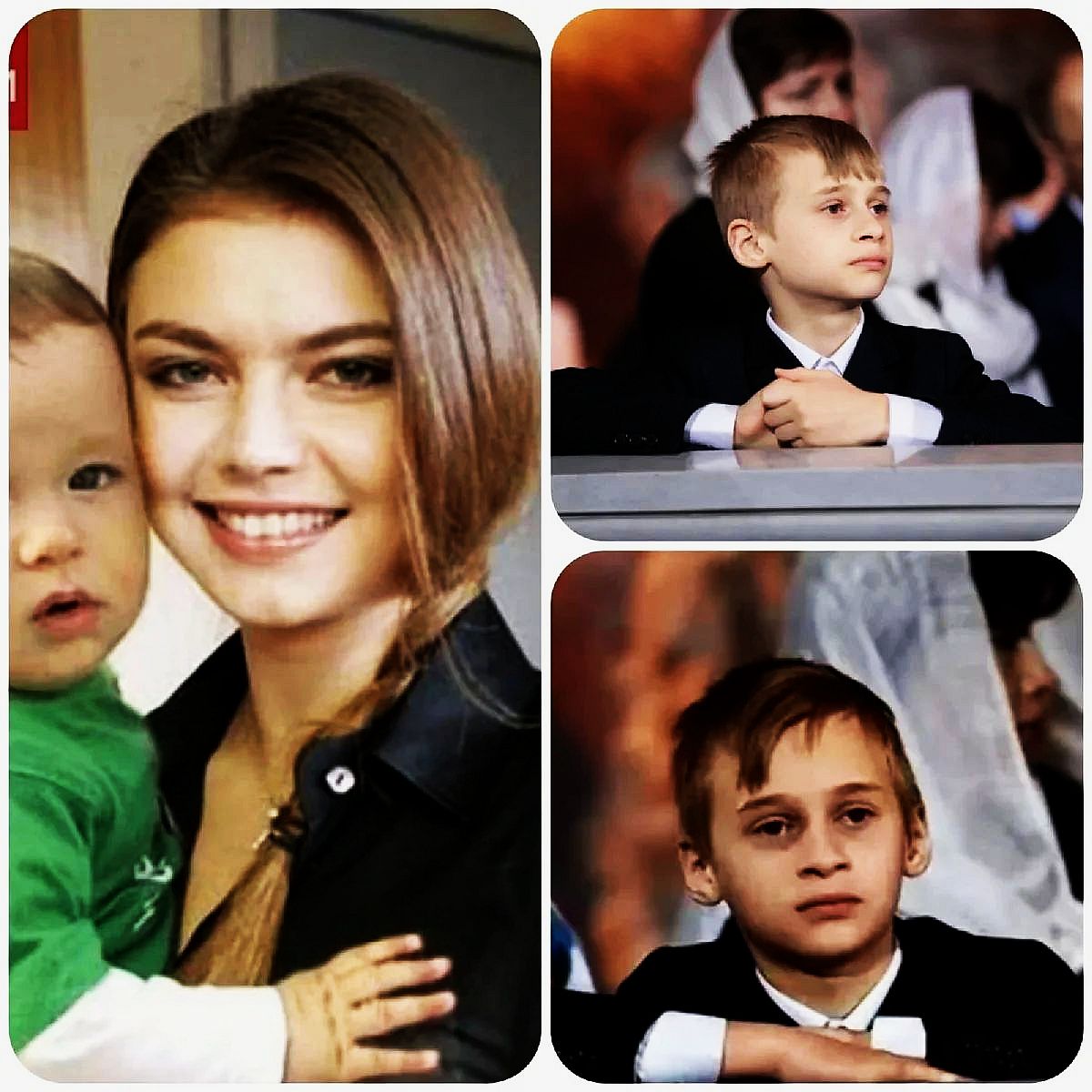 Алина кабаева с мужем и с детьми фото