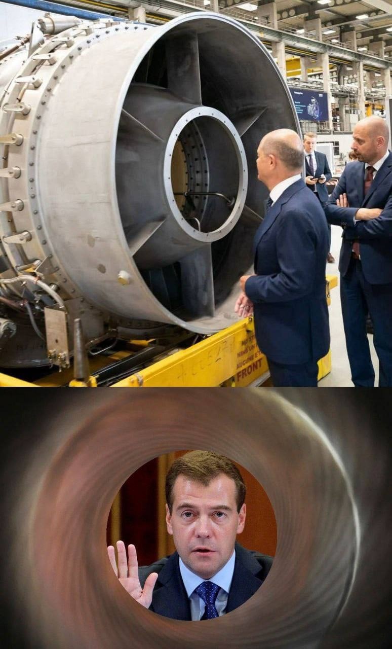 Как канцлер О.Шольц стал "энергетиком" и приехал к турбине "Siemens"