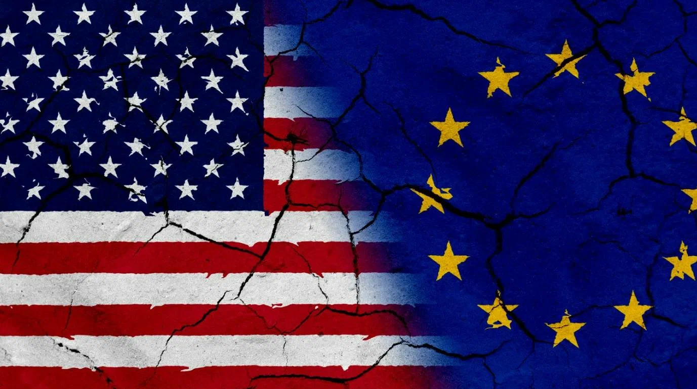 Евросоюз страны сша. Флаг Европы и США. Флаг США И Евросоюза. Америки Европейский Союз. США Британия и ЕС.