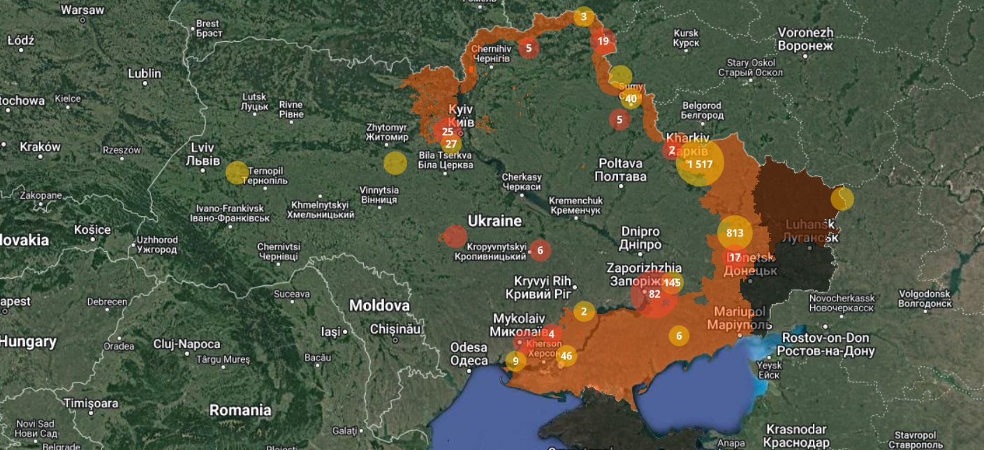 Ест территорией украины