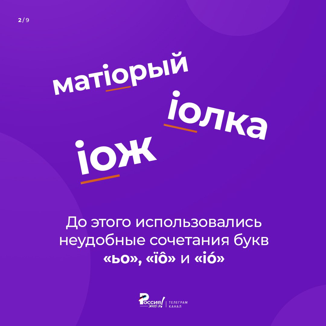 Сегодня — день рождения буквы «ё» - Хандусенко — КОНТ