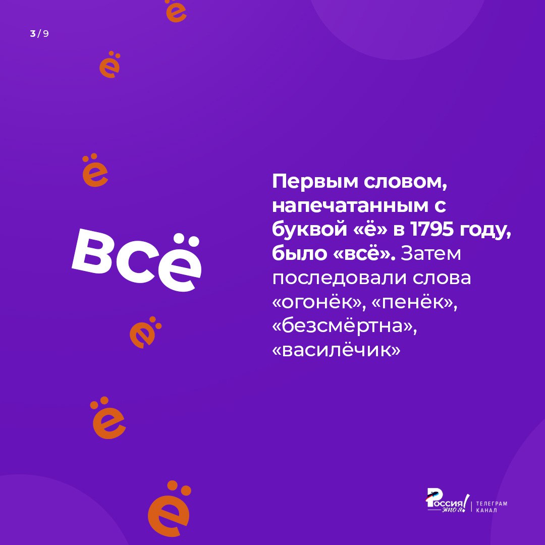 Сегодня — день рождения буквы «ё» - Хандусенко — КОНТ