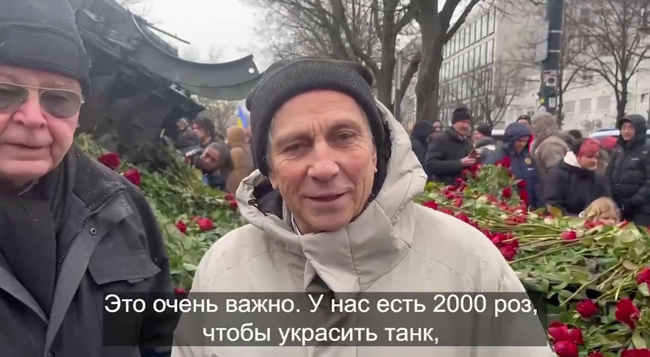 Антироссийская акция в Берлине пошла не по плану