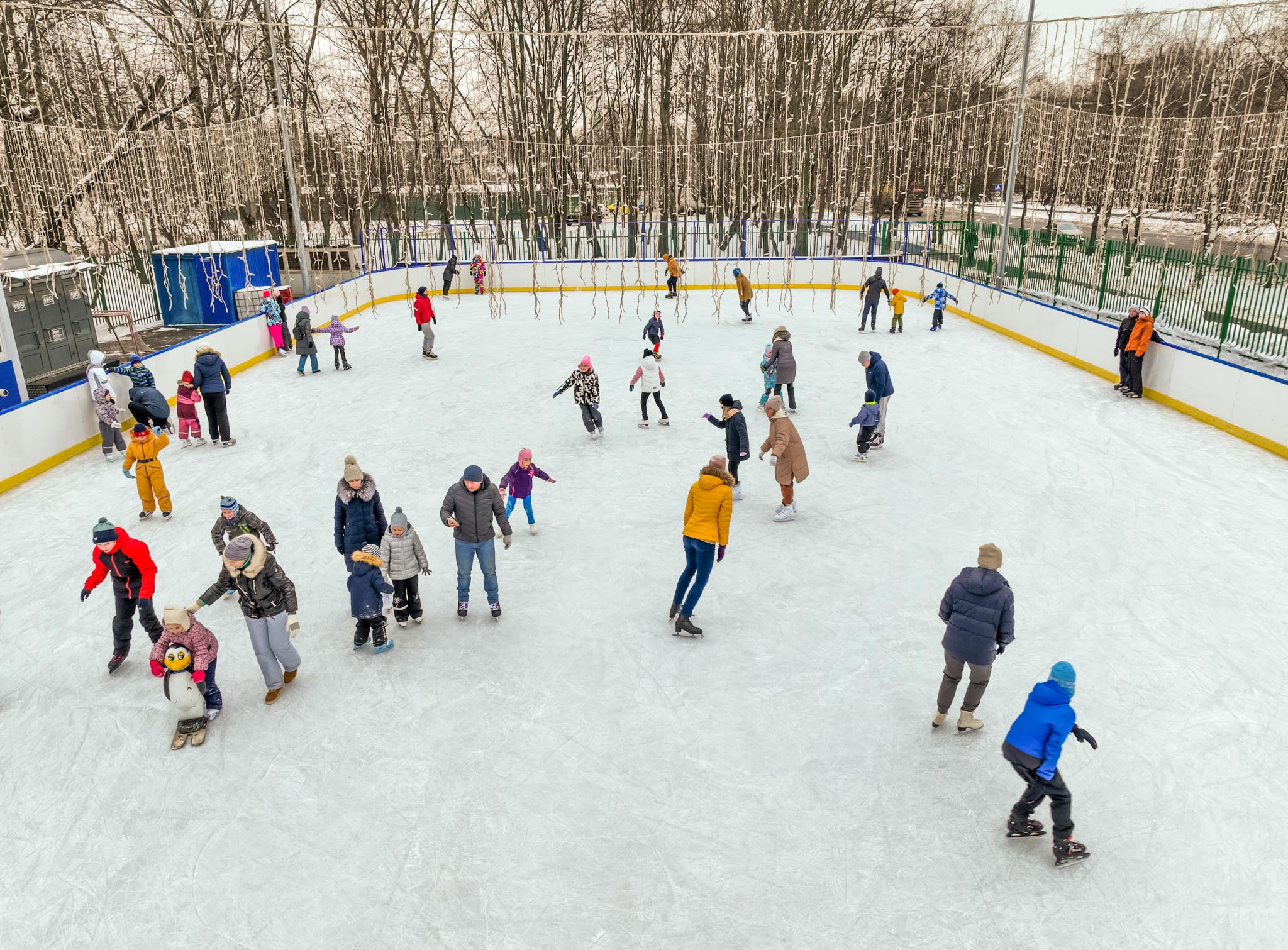 Каток в московском