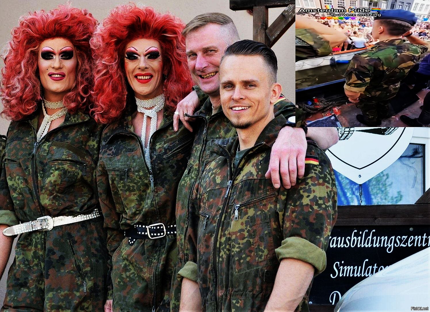 Мы НАТО уже победили морально!»: Голландская армия отдаёт Честь педерастам  на гей-параде (отвратное видео) - Свой — КОНТ