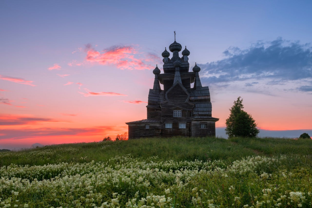 Чёрный кофе деревянные церкви Руси