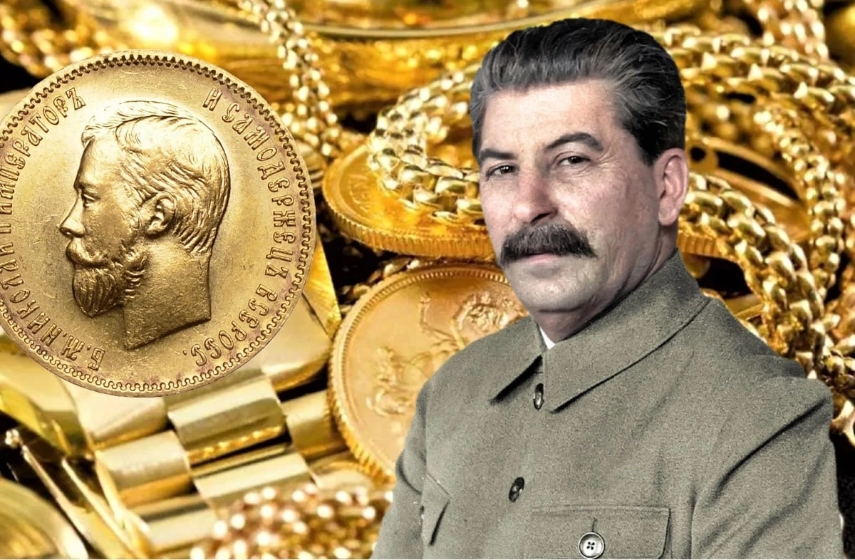 Россия вернула золото. Сталин о России. Вернем в золотом.