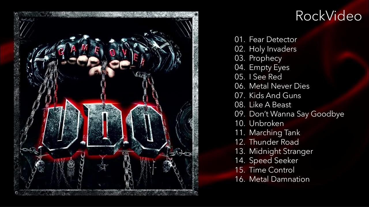 U.D.O. - Game Over (FULL ALBUM) 2021 - Елейная — КОНТ