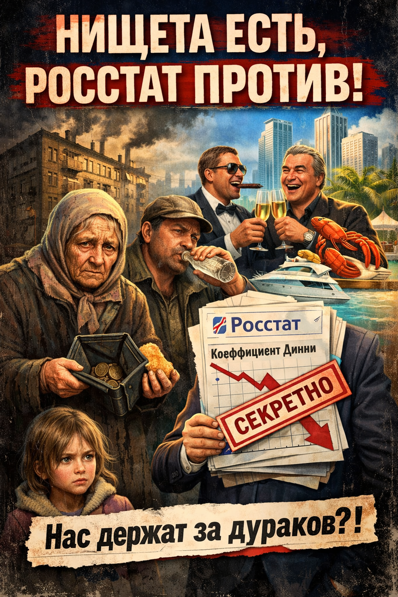 РФ - Количество миллиардеров увеличилось, а бедных, оказывается, у нас «нет»