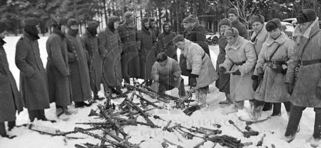 Поражение немцев под москвой