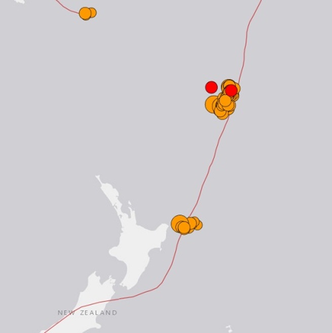 Землетрясение 8 2. Новая Зеландия сейсмоактивность. Новая Зеландия сейсмическая активность. Кермадек острова на карте. Сейсмологическая карта новой Зеландии.