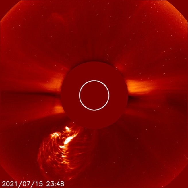 Очередная мощная вспышка. Olsen 50 Power Flare.