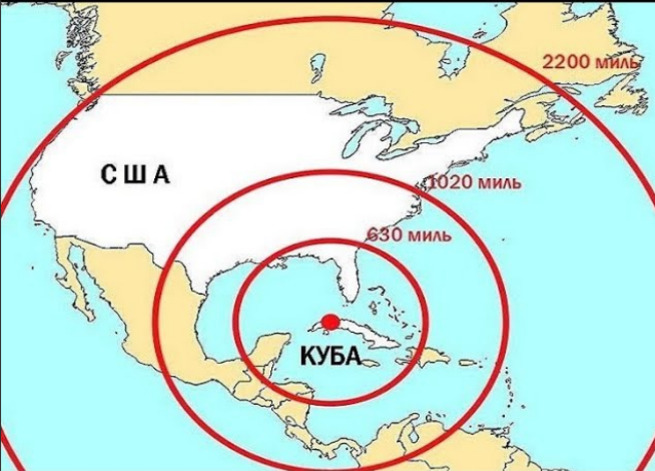 Карта россии и кубы