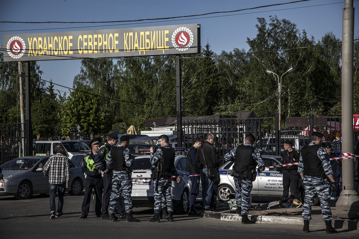 кладбище хованское в москве