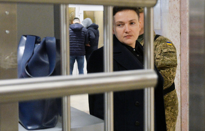 Савченко задержали в Верховной Раде