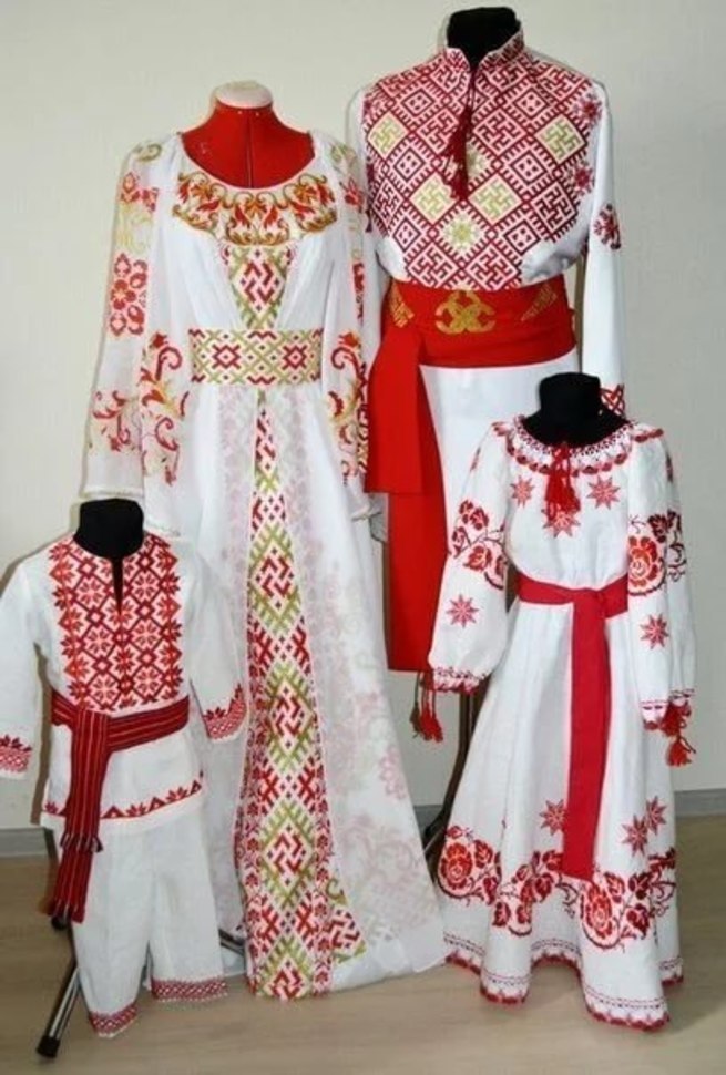 Свадебный народный костюм