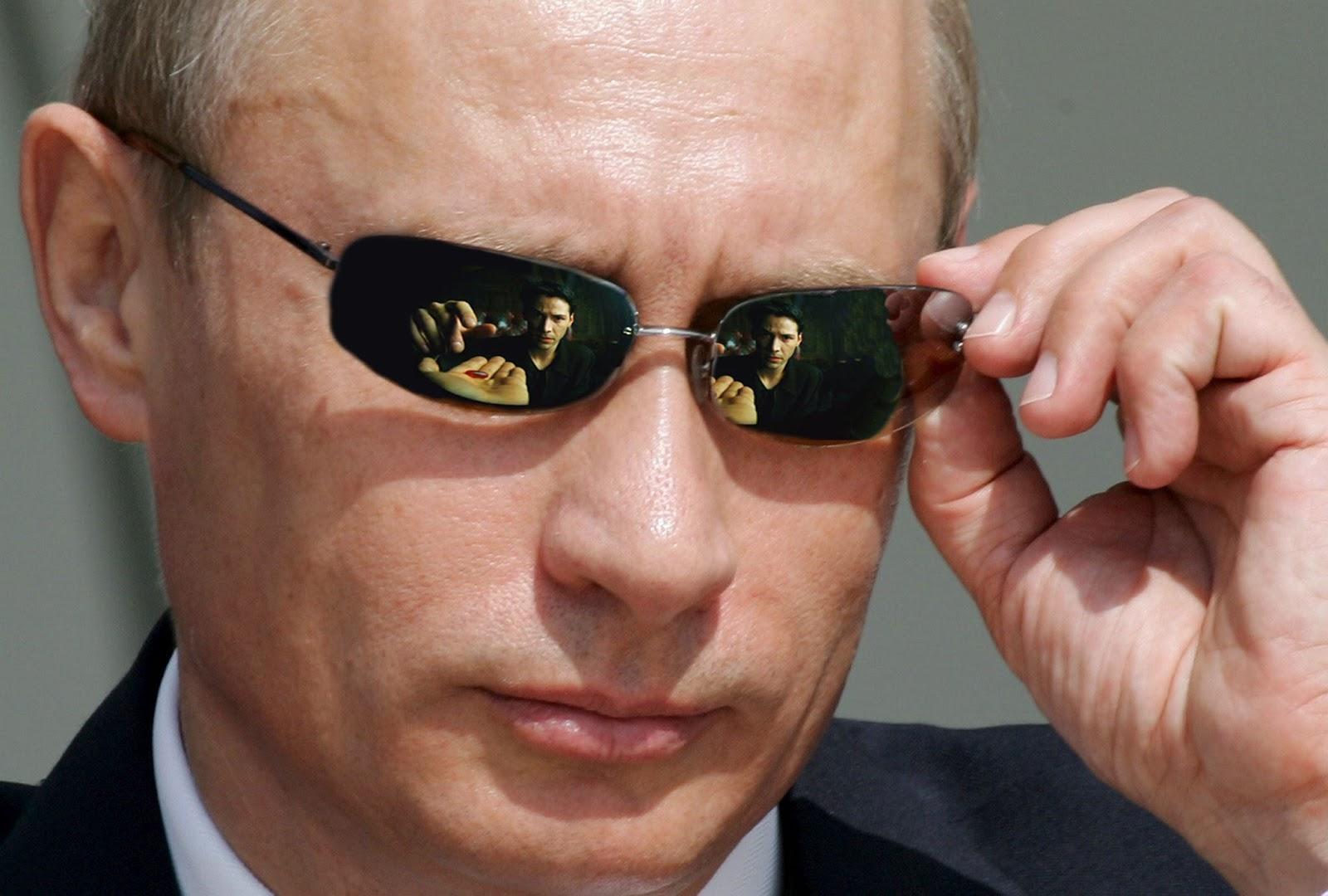Путин в очках Мем