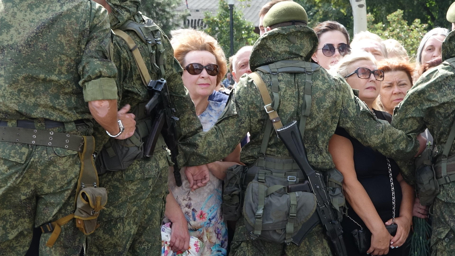 Судьба Донбасса. Мобилизованные протестуют.