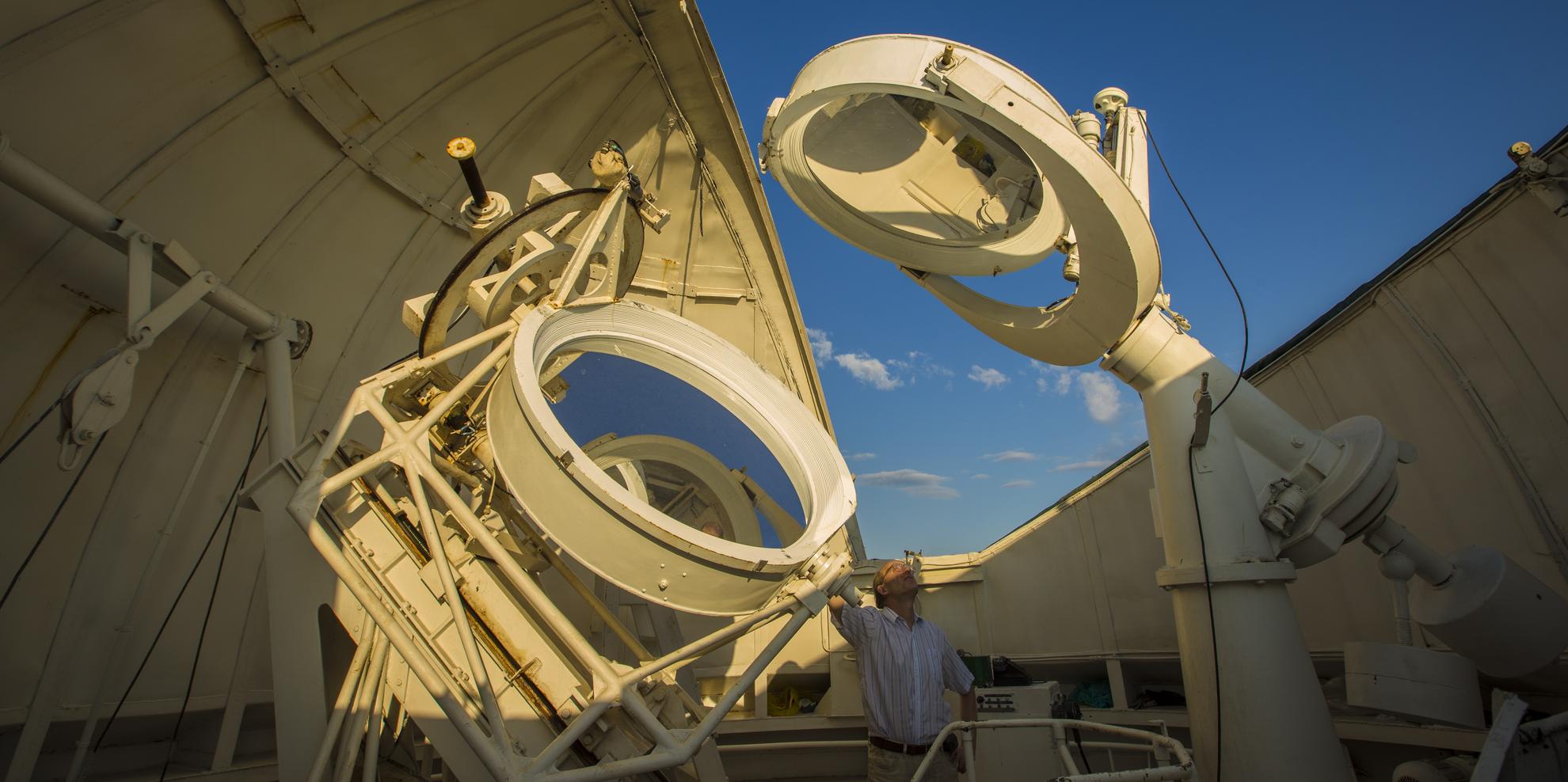 Башенный телескоп. Астрофизики россии