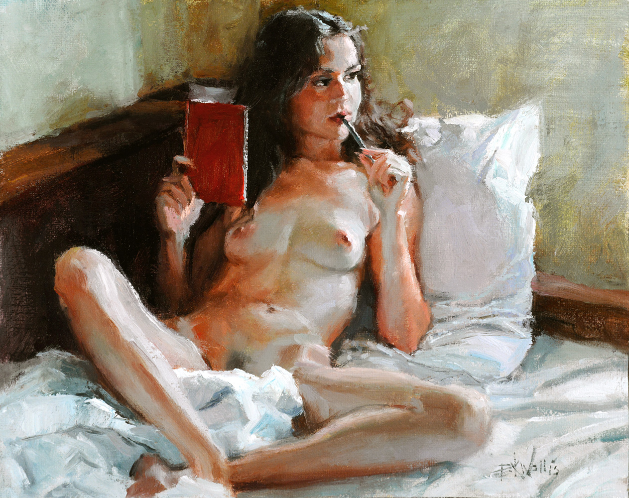 картины живопись женщин голые фото 75