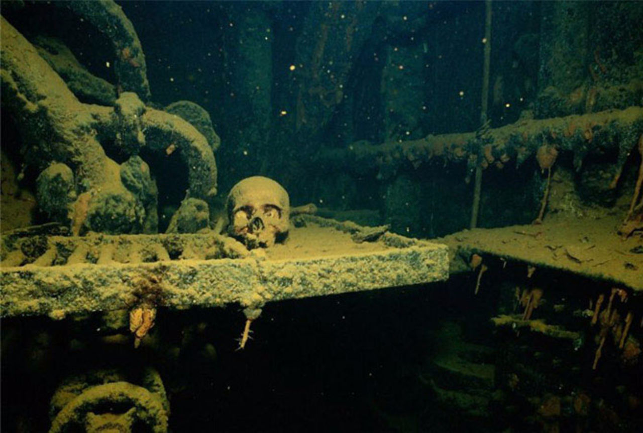 страшные картинки под водой