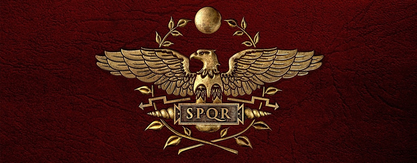 Герб римской империи SPQR