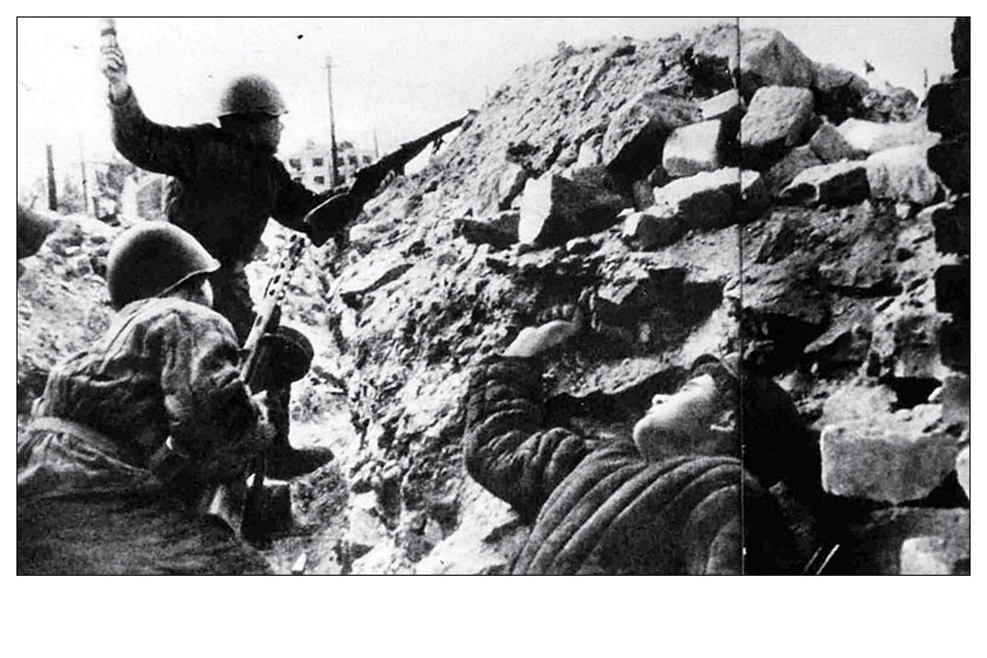 Сталинградская битва погибшие советские солдаты