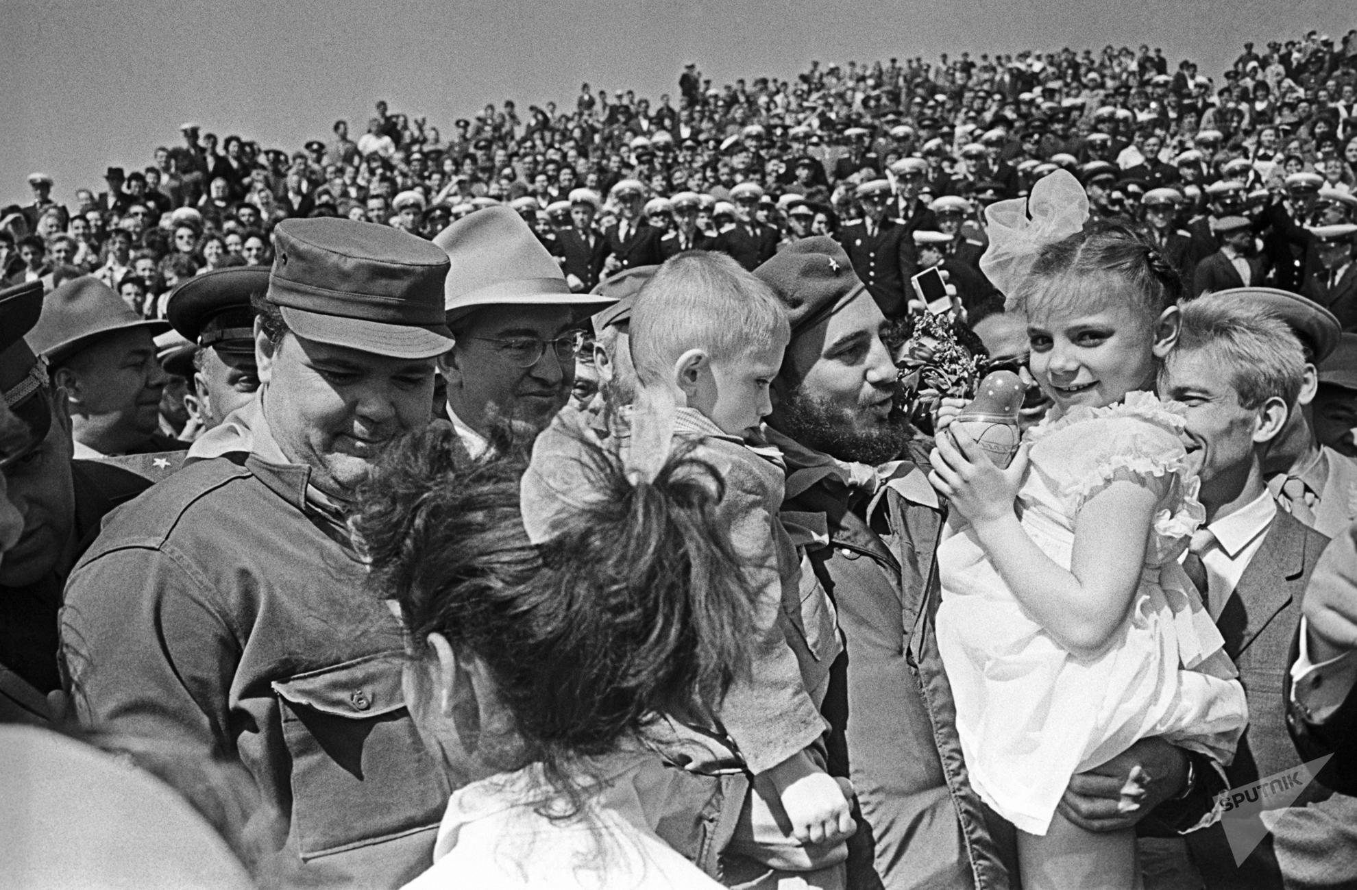 фидель кастро в москве 1963